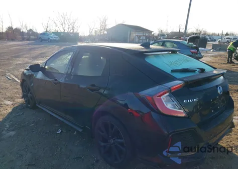 2018 Honda Civic Sport из США, поврежденный, VIN SHHFK7H49JU208769